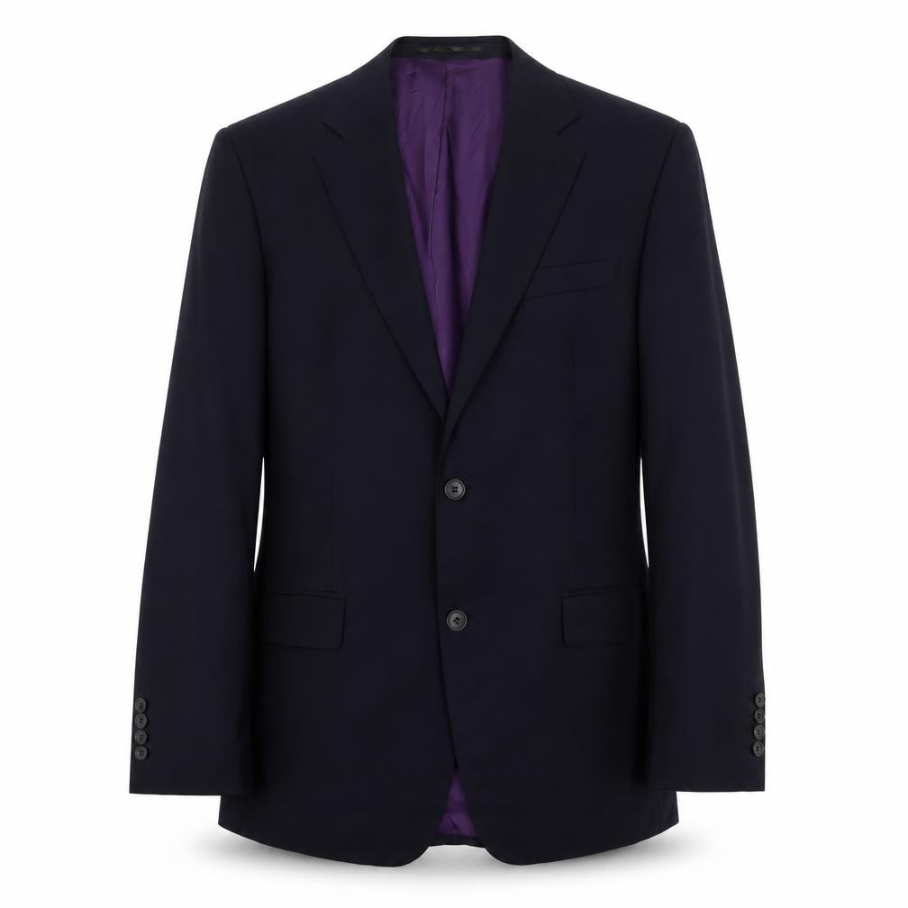 Paul Costelloe Mens Blue Wool Jacket Suit Jacket Size 40 Regular