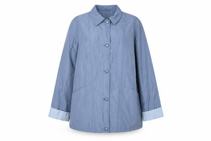 STATURE Womens Blue Jacket Size 18 Zip