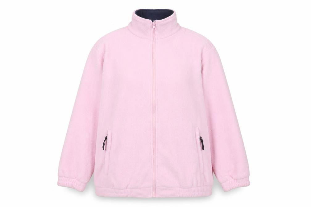 Being Casual Womens Pink Jacket Size 12 Zip
