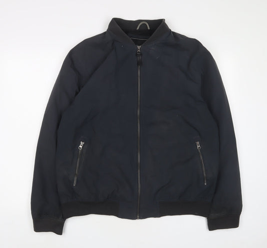 Red Herring Mens Blue Jacket Size XL Zip