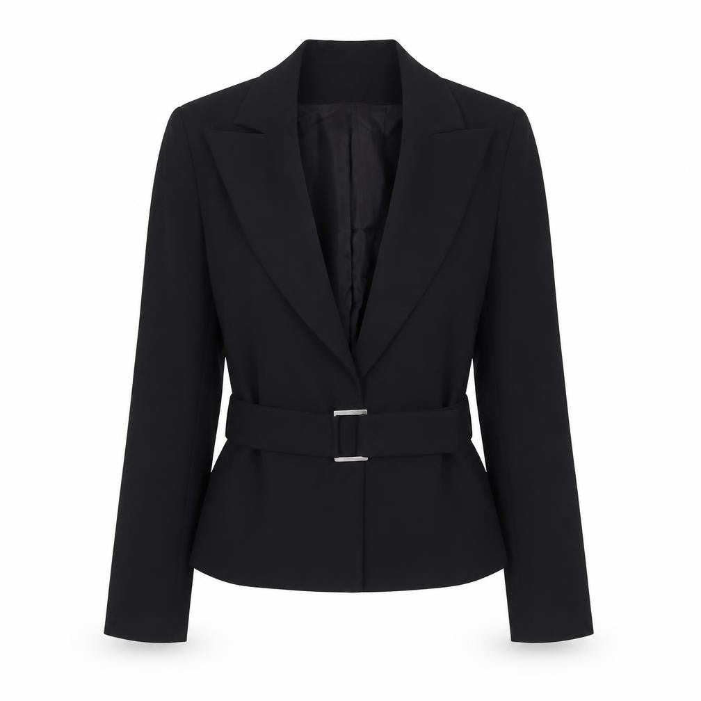 Kookai Womens Black Jacket Blazer Size 12 Button