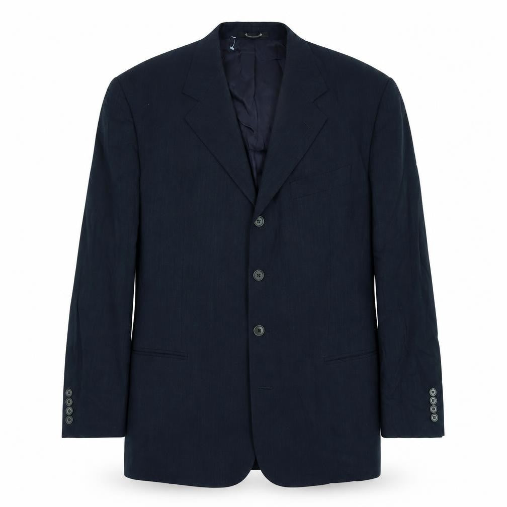 House of Fraser Mens Blue Polyester Jacket Suit Jacket Size 46 Regular
