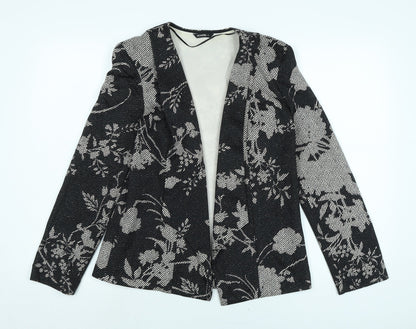 Additional front view of Roman women’s black jacket, size UK 10