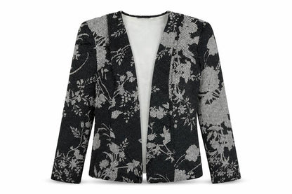 Front view of Roman women’s black jacket, size UK 10