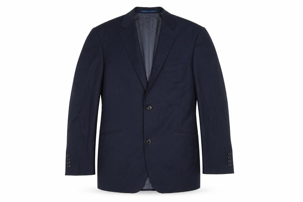 Berwin & Berwin. Mens Blue Wool Jacket Suit Jacket Size 44 Regular