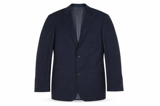Berwin & Berwin. Mens Blue Wool Jacket Suit Jacket Size 44 Regular
