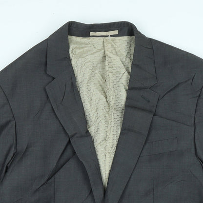 Next Mens Green Wool Jacket Suit Jacket Size 40 Regular