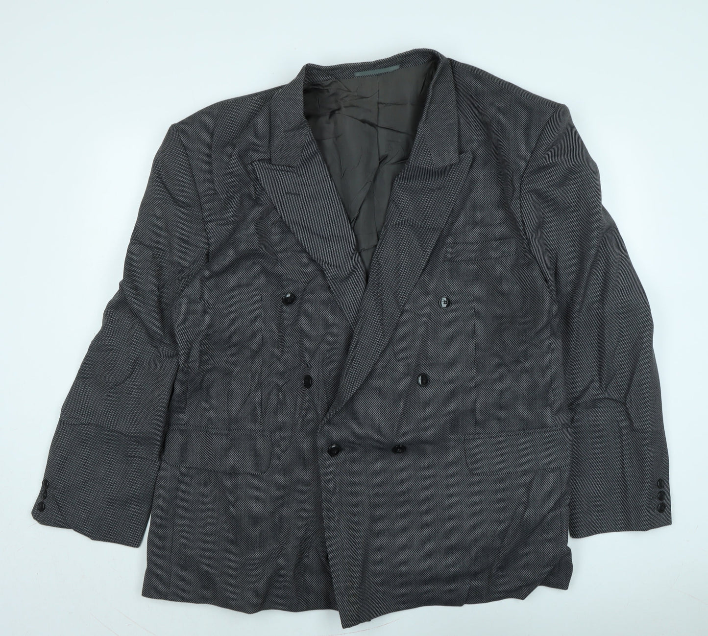 Charles Knight Mens Grey Jacket Size 52 Button