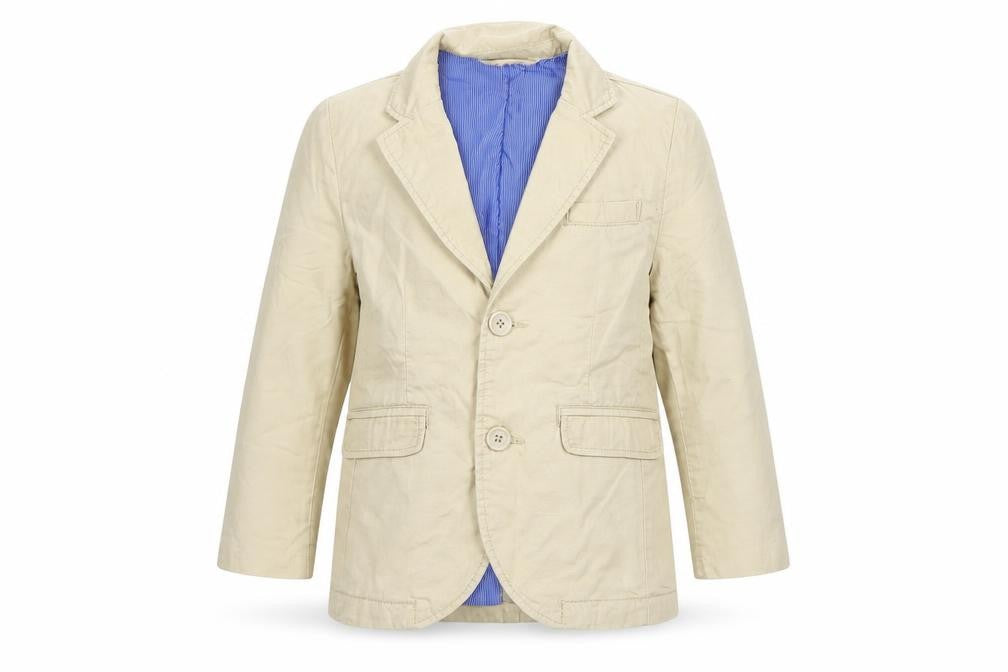 H&M Boys Beige Jacket Blazer Size 3-4 Years