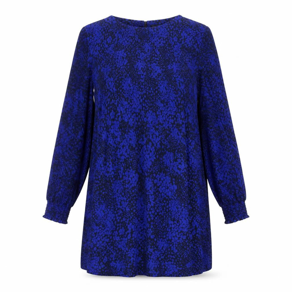 Marks & Spencer Womens Multicoloured Floral Polyester Shift Size 14 Roll Neck