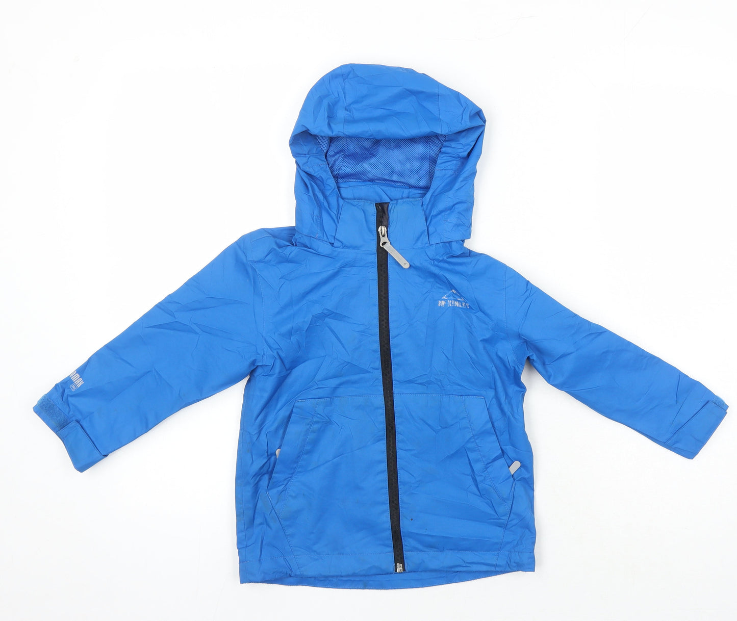 Mc Kinley Boys Blue Jacket Size 4 Years