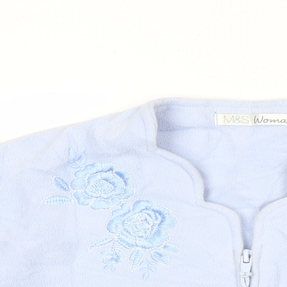 M&S Womens Blue Jacket Size 12