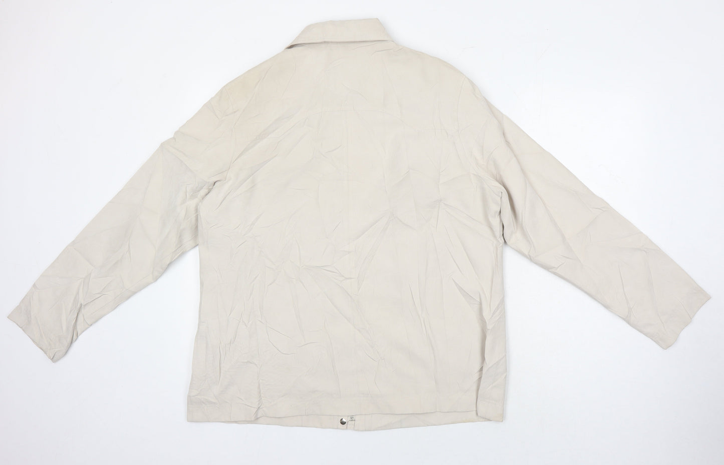 Katherine Hammond Womens Beige Jacket Size 18