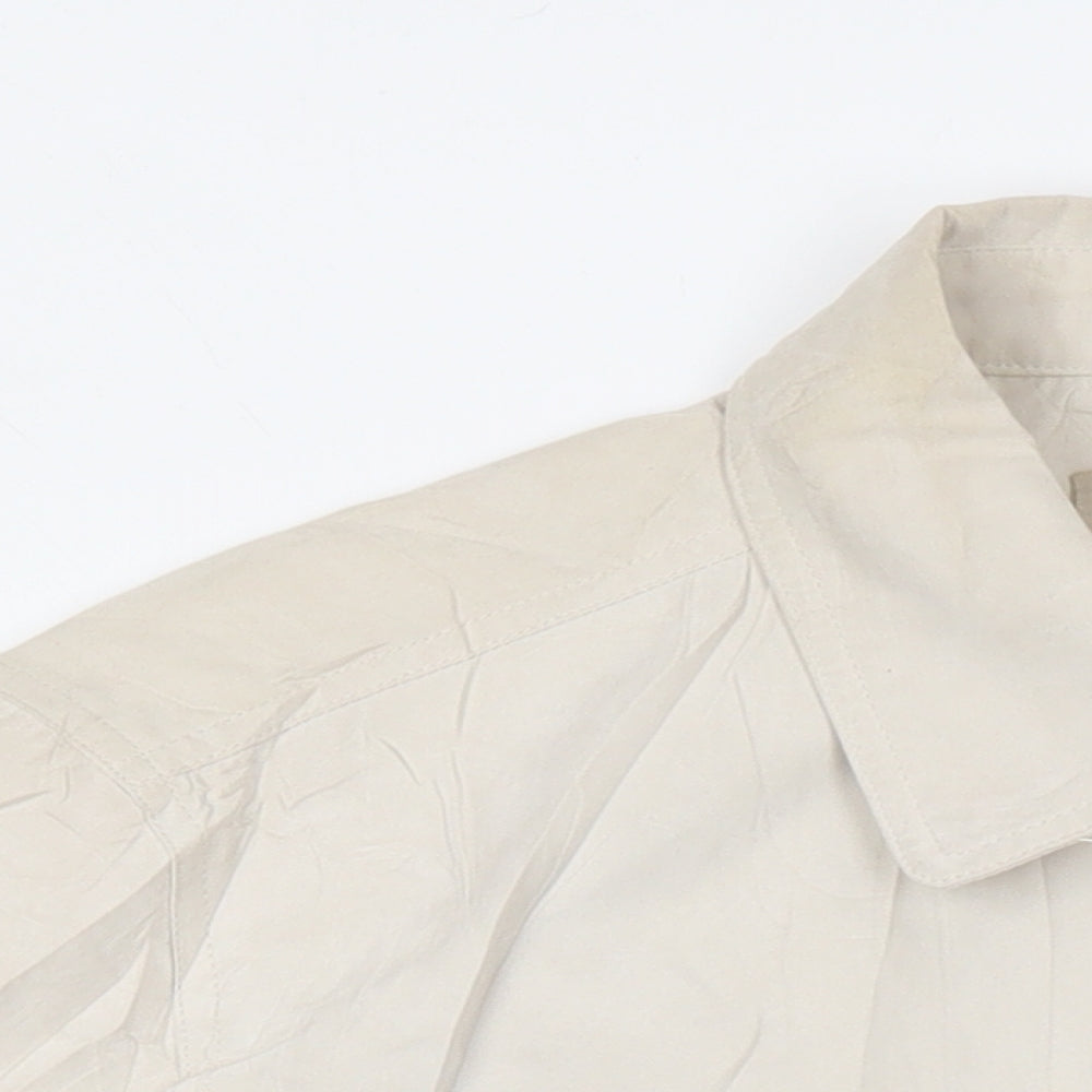 Katherine Hammond Womens Beige Jacket Size 18