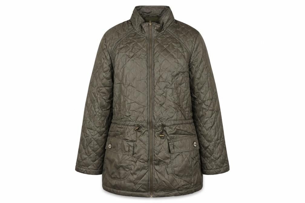 Being Casual Womens Green Jacket Coat Size 16