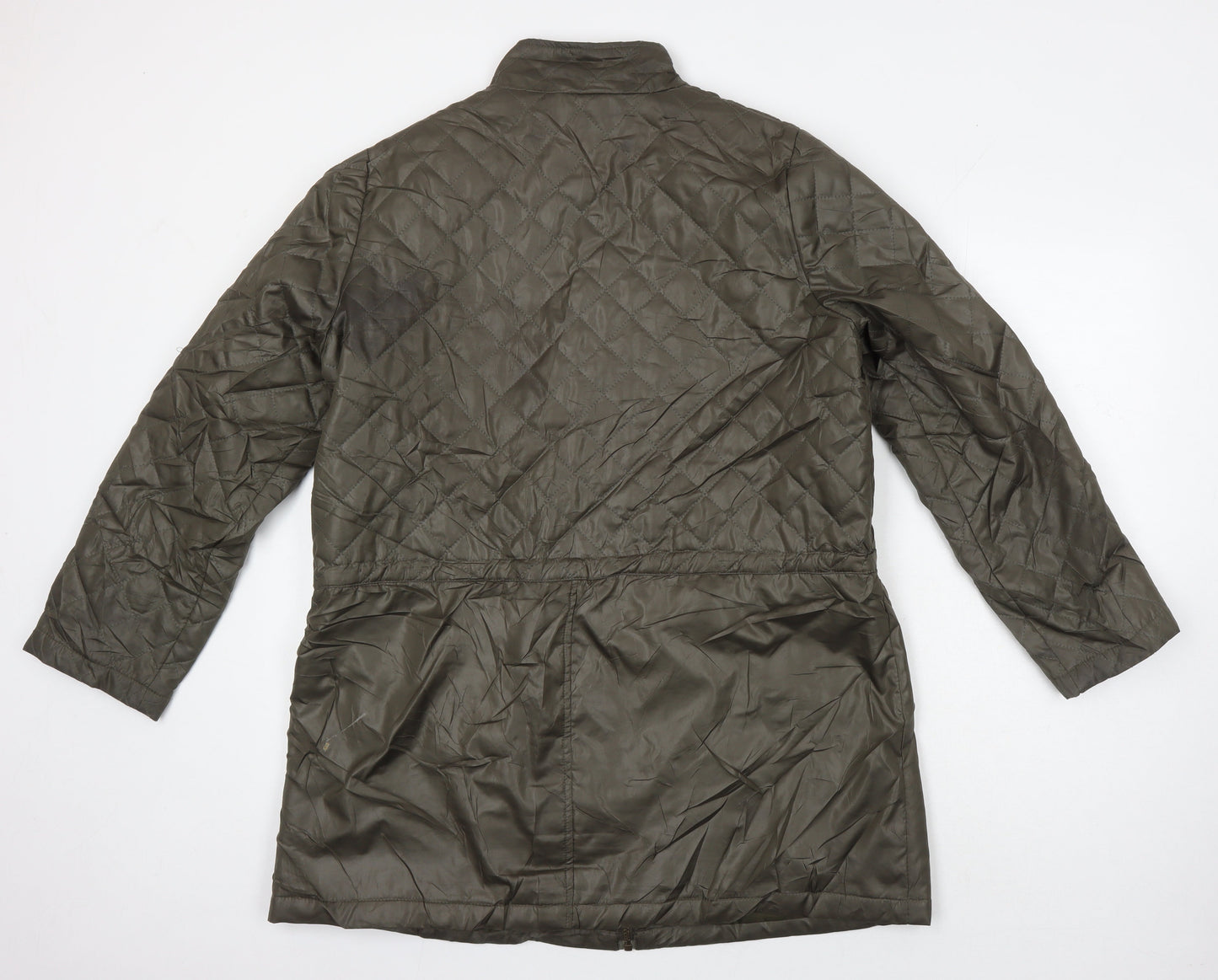 Being casual Womens Green Jacket Coat Size 16