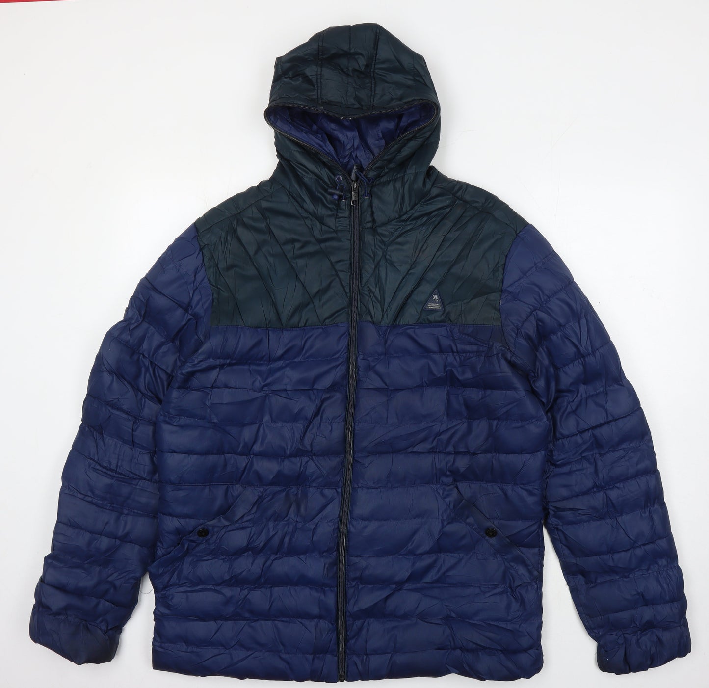 Officers Club Mens Blue Jacket Size XL