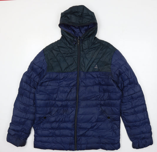 Officers Club Mens Blue Jacket Size XL
