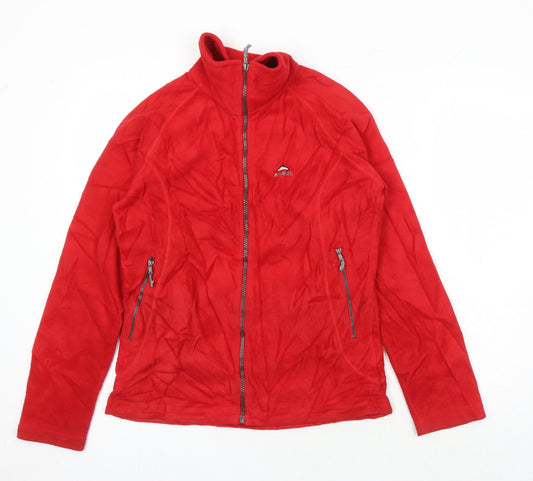 McKingley Mens Red Jacket Size 40 Zip