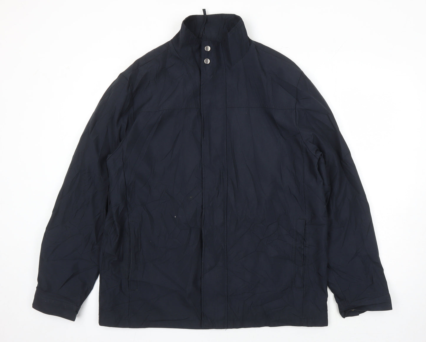 Greenwoods Mens Blue Herringbone Jacket Size M