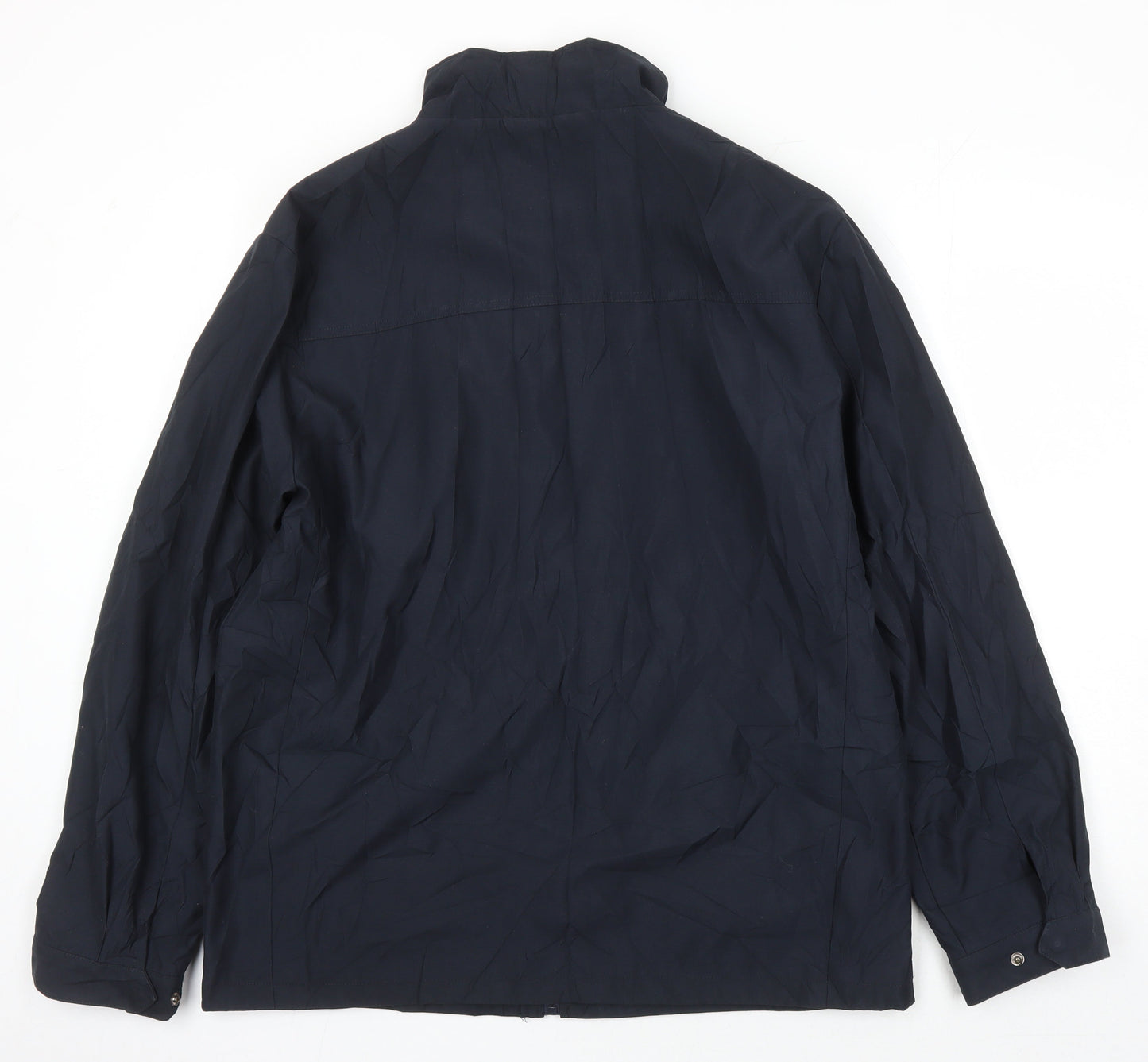 Greenwoods Mens Blue Herringbone Jacket Size M