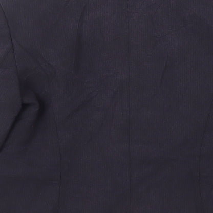 Next Womens Blue Jacket Blazer Size 8 Button - Vintage
