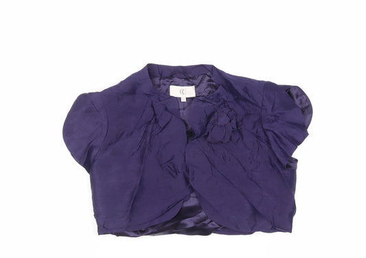 CC Womens Purple Jacket Size 14 - Open