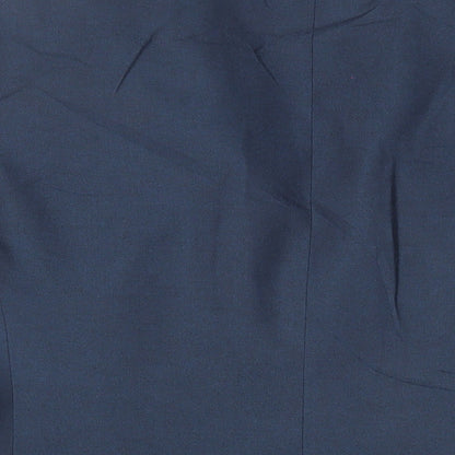 Next Mens Blue Polyester Jacket Suit Jacket Size 42 Regular