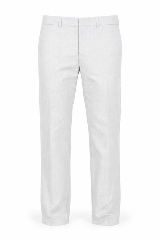 Topman Mens Grey Polyester Dress Pants Trousers Size 30 in L32 in Regular Zip