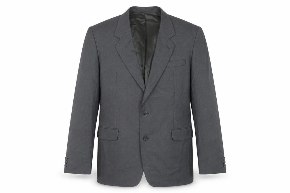 Varteks Mens Grey Polyester Jacket Suit Jacket Size 44 Regular