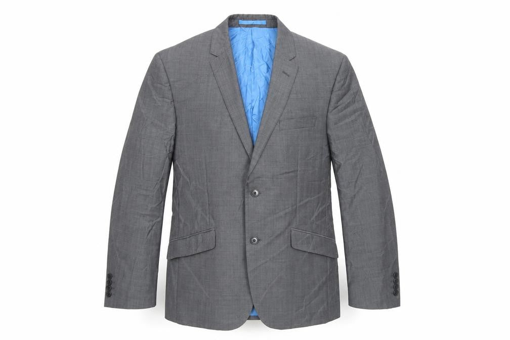 Autograph Mens Grey Wool Jacket Suit Jacket Size 42 Regular