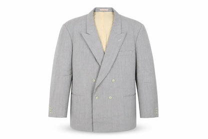 Hugo James Mens Grey Wool Jacket Suit Jacket Size 48 Regular