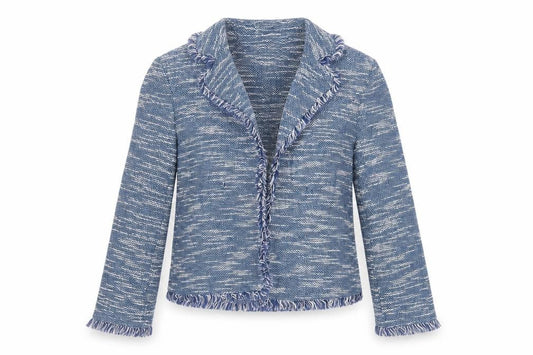 Topshop Womens Blue Jacket Blazer Size 8 - Open