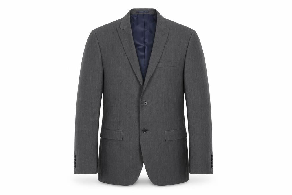 NEXT Mens Grey Polyester Jacket Suit Jacket Size 42 Regular