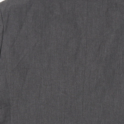 Next Mens Grey Polyester Jacket Suit Jacket Size 42 Regular