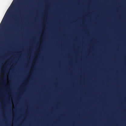 Next Mens Blue Wool Jacket Suit Jacket Size 36 Regular