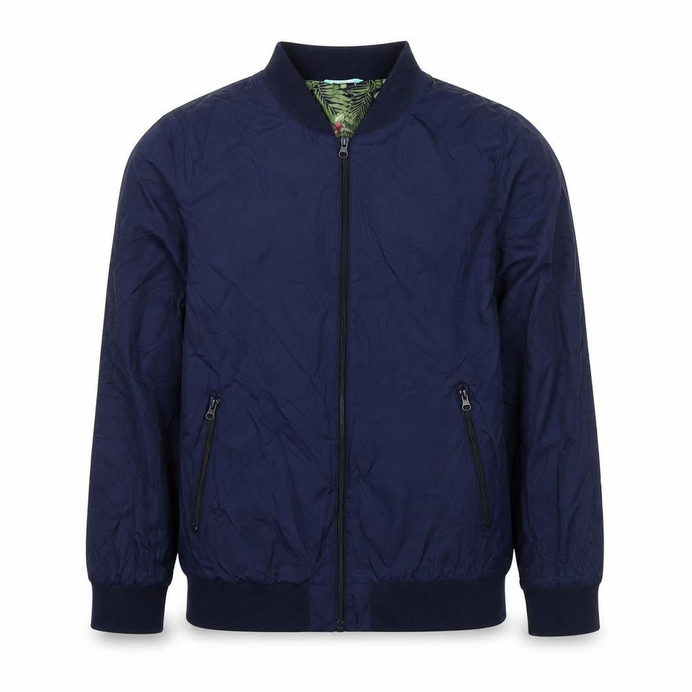 Avenue Mens Blue Jacket Size M Zip
