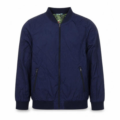Avenue Mens Blue Jacket Size M Zip