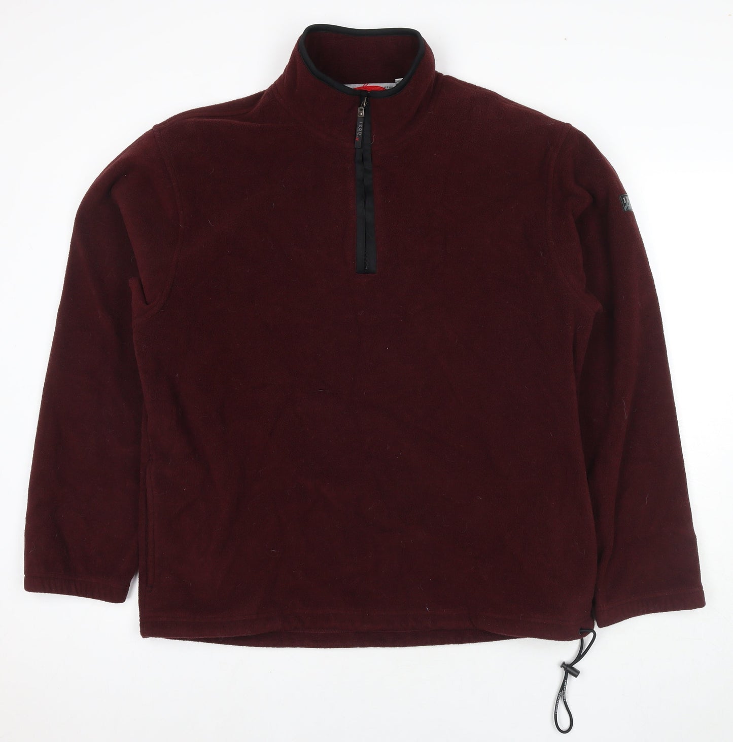 IZOD Mens Red Polyester Pullover Sweatshirt Size XL