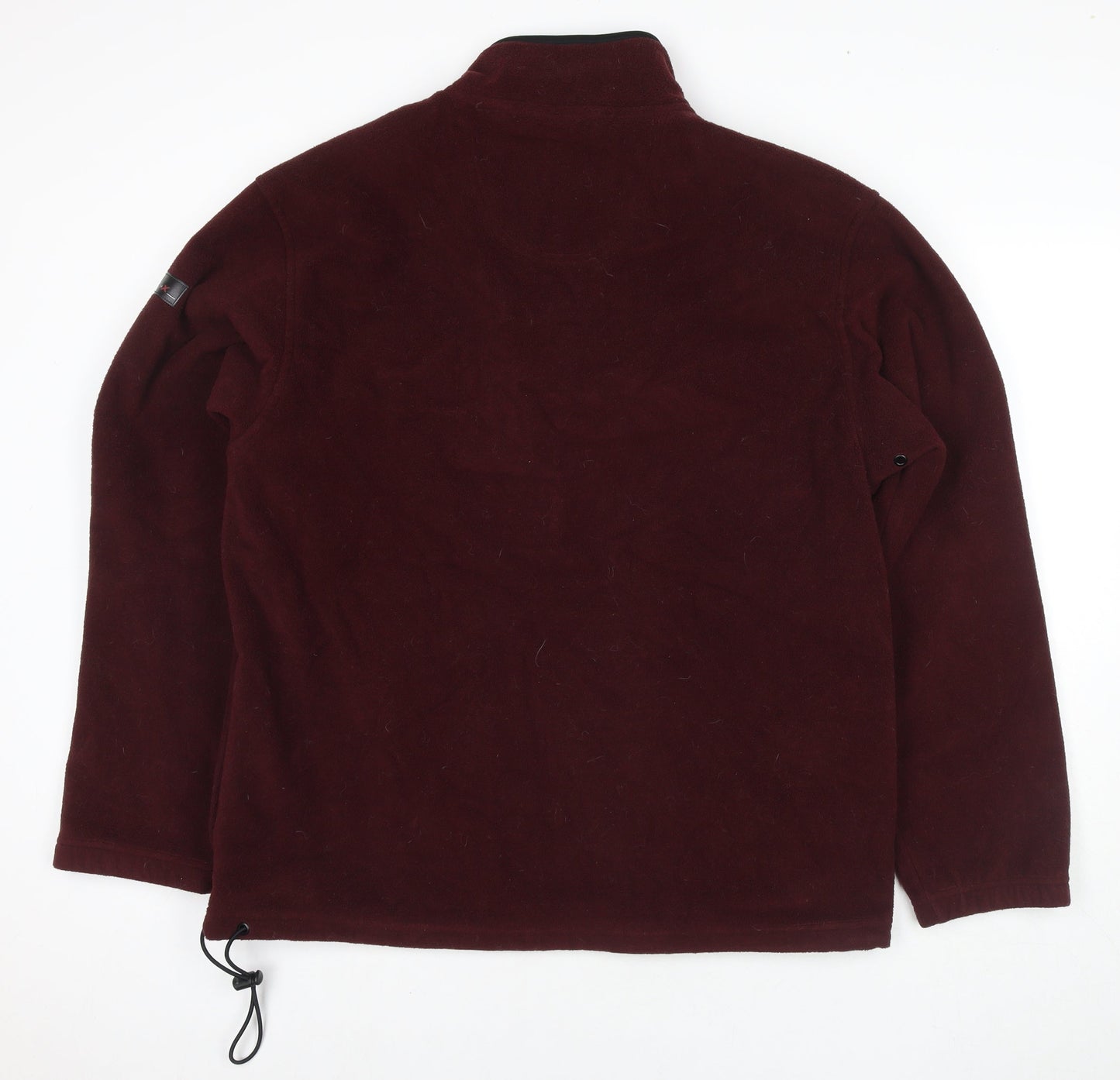 IZOD Mens Red Polyester Pullover Sweatshirt Size XL