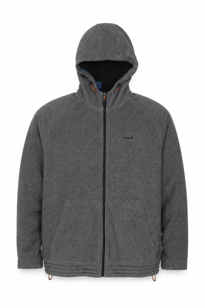 Reebok Mens Grey Jacket Size M Zip