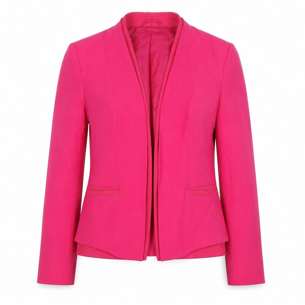 New Look Womens Pink Jacket Blazer Size 10