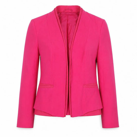 New Look Womens Pink Jacket Blazer Size 10