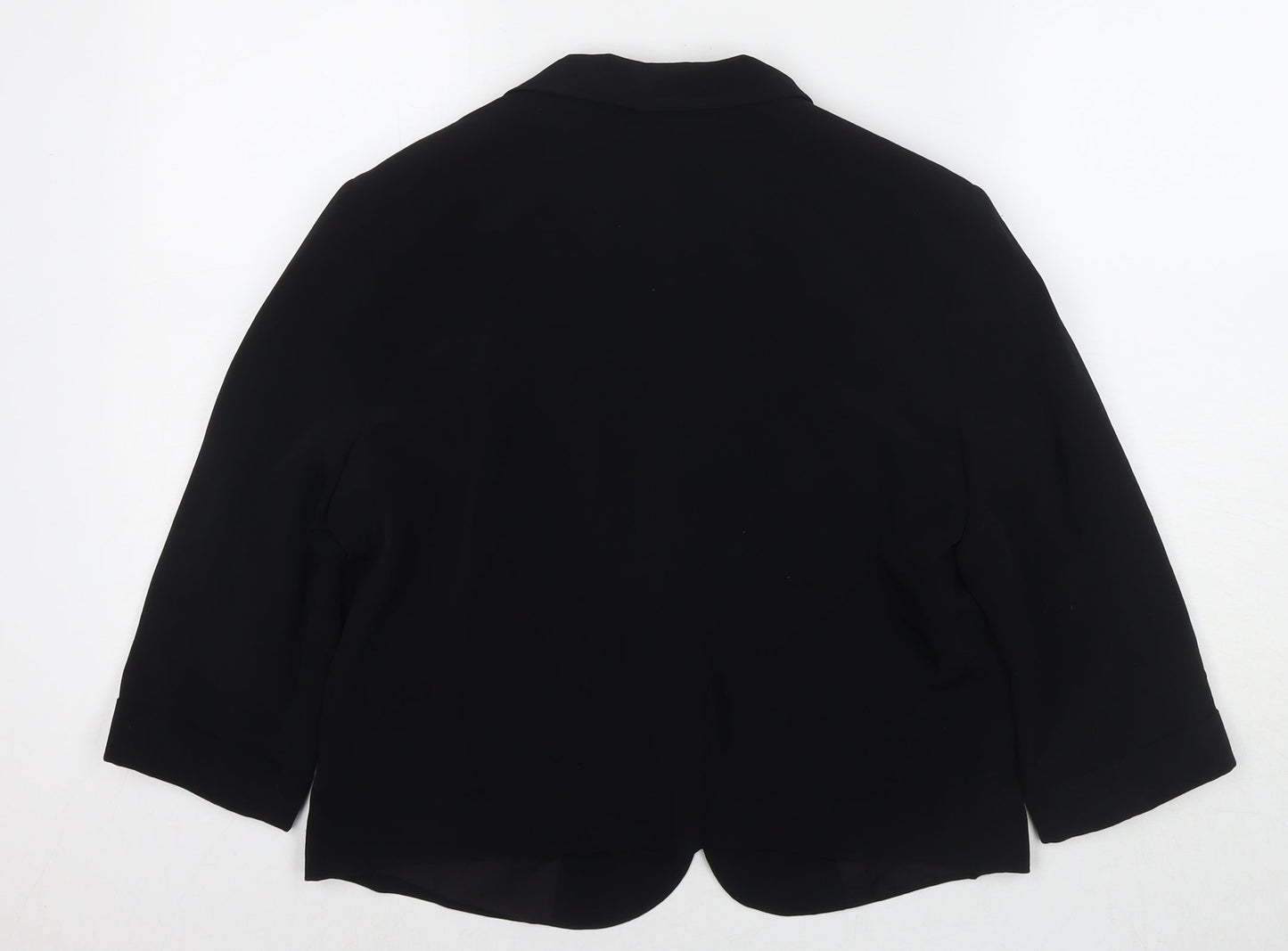 Marks and Spencer Womens Black Jacket Blazer Size 14