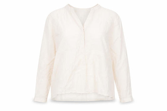 Classics Womens Beige Cotton Basic T-Shirt Size 12 V-Neck