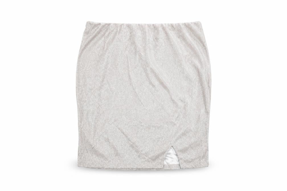 Urban Bliss Womens Grey Polyester Mini Skirt Size L - Glitter