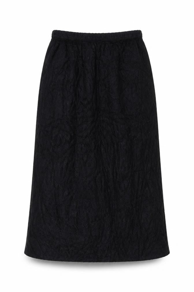 Tagg Womens Black Polyester A-Line Skirt Size 12