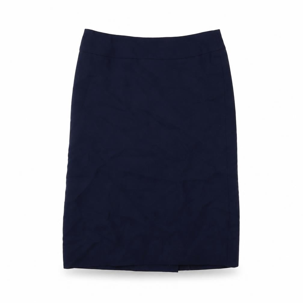 Artigano Womens Blue Polyester A-Line Skirt Size 12 Zip