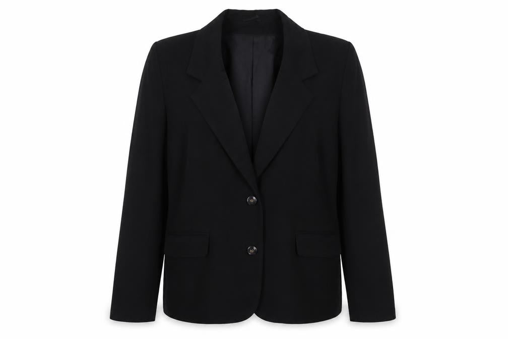 Littlewoods Womens Black Jacket Blazer Size 14 Button