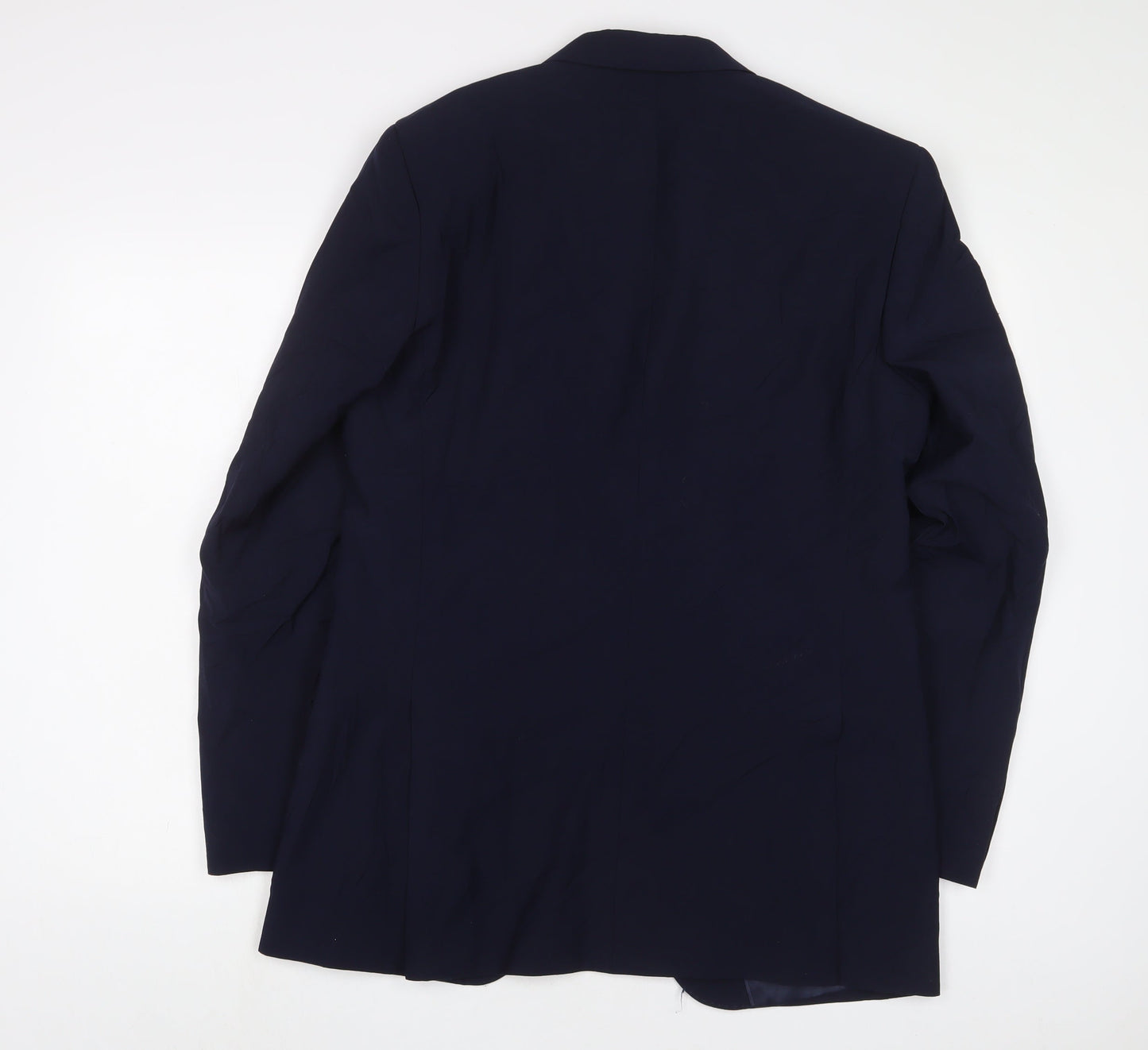Marks and Spencer Mens Blue Wool Jacket Suit Jacket Size 40 Regular